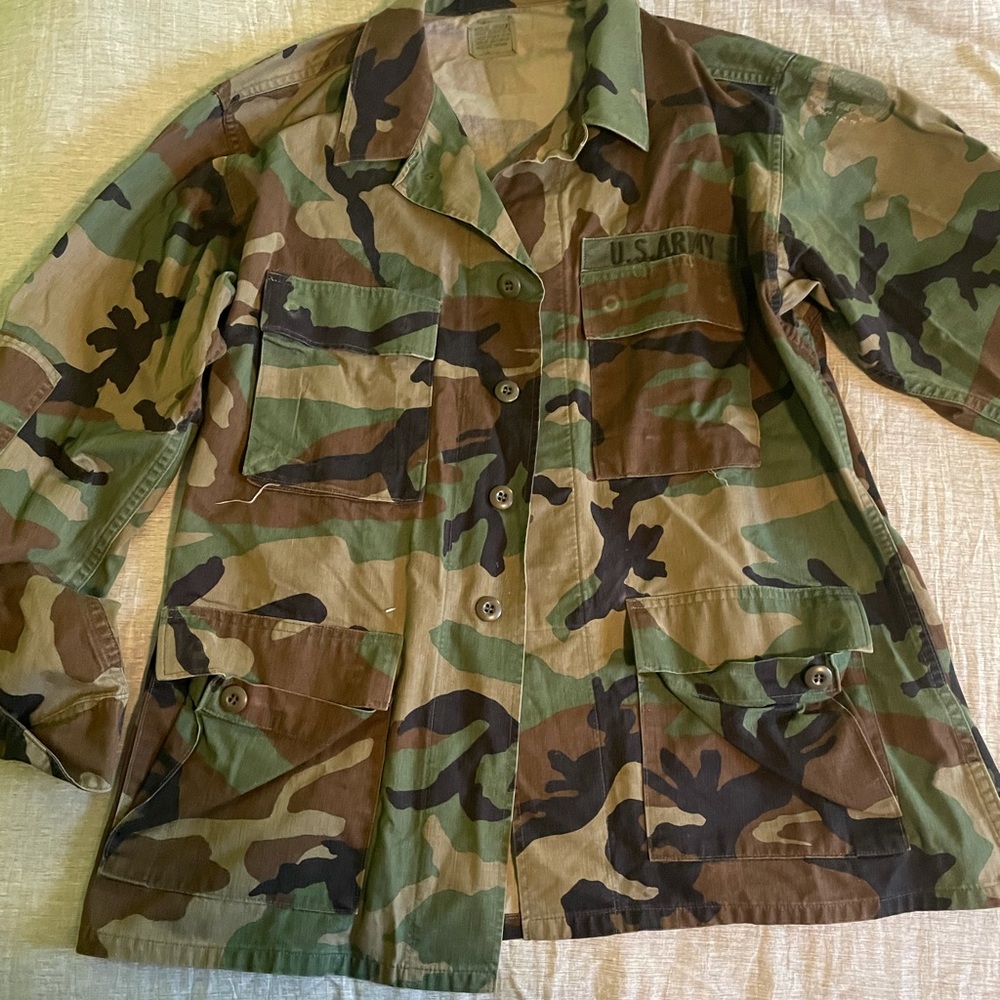 Army fatigue jacket